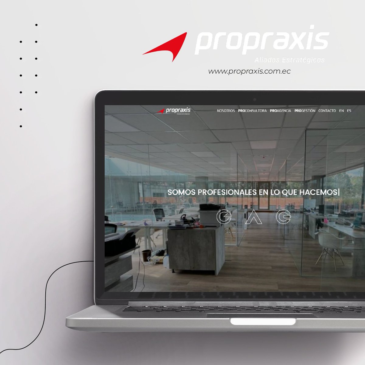 Innomaps1's tweet photo. Nuevos clientes, nuevos retos 💻Construimos este sitio web para comunicar más sobre la marca Propraxis. También podemos trabajar contigo, escríbenos: 099 272 4807

#Innomaps #confianza #desarrolloWeb #ecuador #innovación https://t.co/7VMEomTDr9