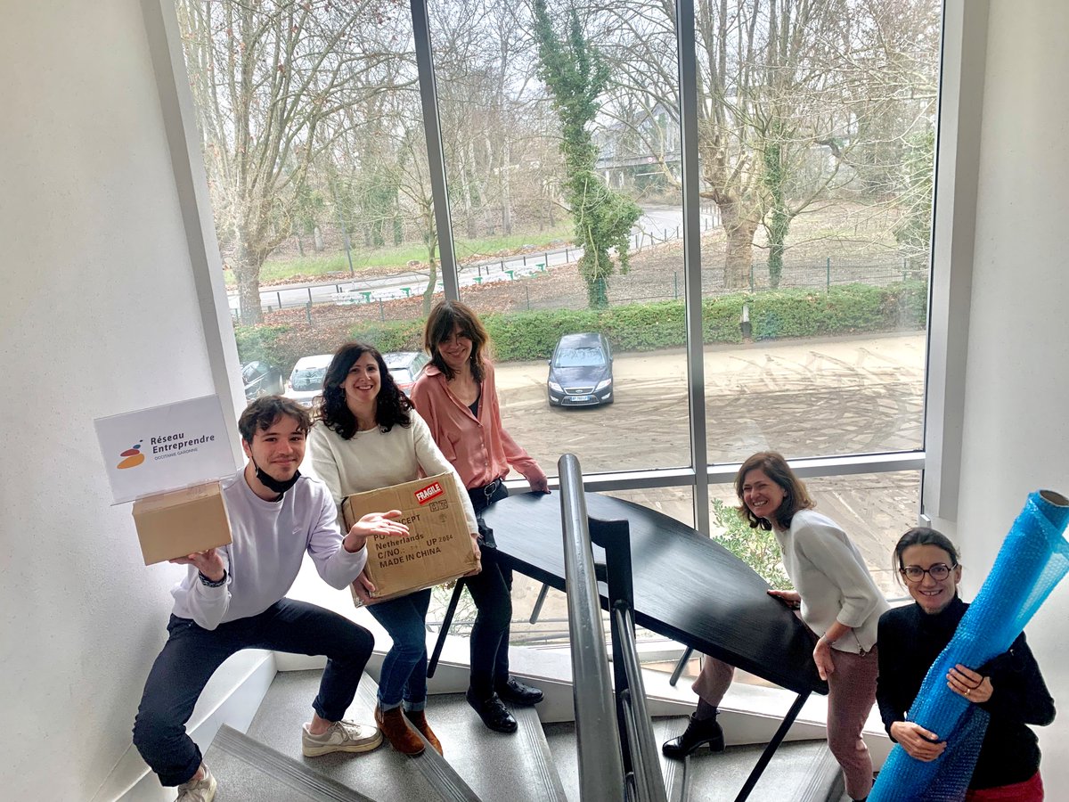 2022 chez Réseau Entreprendre Occitanie Garonne : une année qui déménage! 🚚 🏘
📍 L'association dévoilera, à l’occasion de son AG ce jeudi 21 avril, son déménagement prévu pour début mai, dans de nouveaux espaces situés au 18 rue des Cosmonautes à Toulouse.