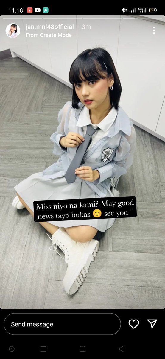 agnes01yHan's tweet photo. Ok guys totoo nga ang balita🥰🤗🤗 DL kumu na ulit haha🥰🎉🥳
#MNL48 https://t.co/EmU0gVNflC