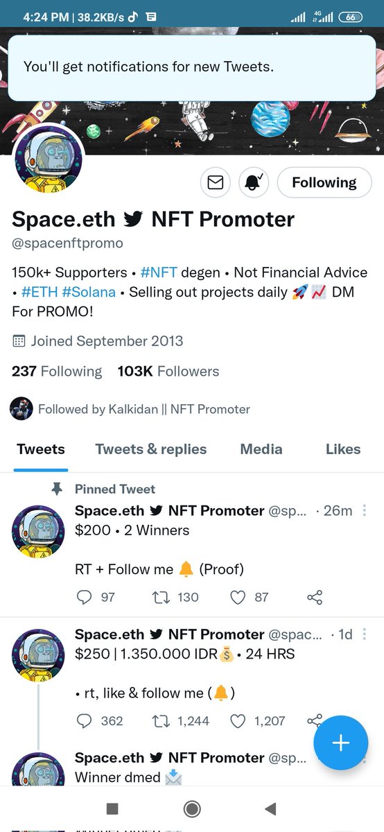 Korex_official's tweet photo. @Nft_Kalkidan @spacenftpromo 0xa6B4fA5E7039D6c217f3a970dbc9c22E70ED661e

I pray I win this time o https://t.co/qaT3AP6GSJ