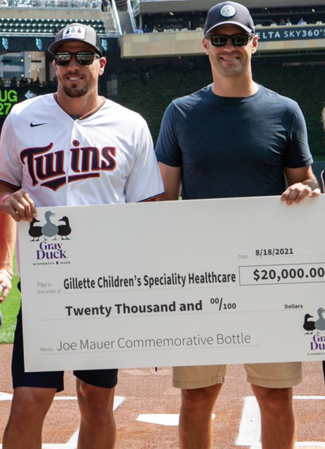 Very Happy Birthday Joe Mauer. Thank you for all you do for our community.  