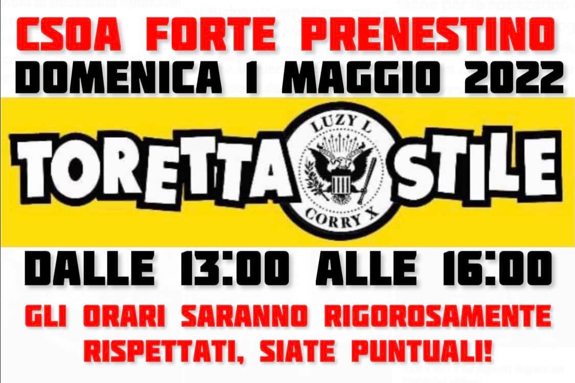 CorryBondell's tweet photo. DOM 1 MAGGIO TORETTA STILE A FORTE PRENESTINO! Dalle 13.00 alle 16.00 torna la Festa di Roma con gli inossidabili Djs: LUZY L &amp; CORRY X
Gli orari saranno rispettati rigorosamente per cui chi prima arriva balla di più! https://t.co/5dWsEsD2zI