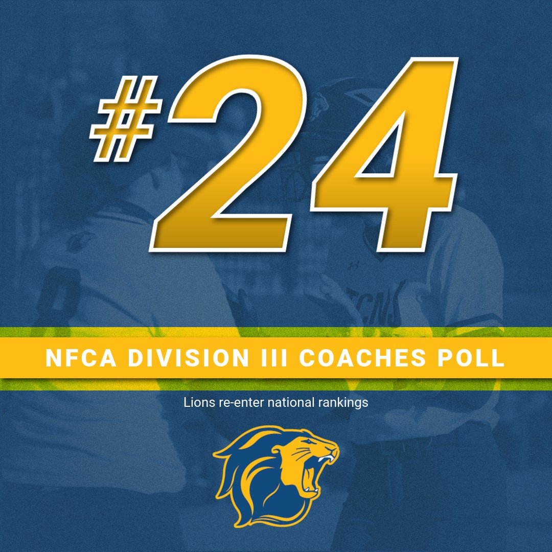 We're back! <a href="/TCNJSoftball/">TCNJ Softball</a> makes its return to the <a href="/NFCAorg/">National Fastpitch Coaches Association</a> Division III Coaches Poll in a tie for No. 24 this week

tcnjathletics.com/news/2022/4/19…

#TCNJ #LionPride #d3sb