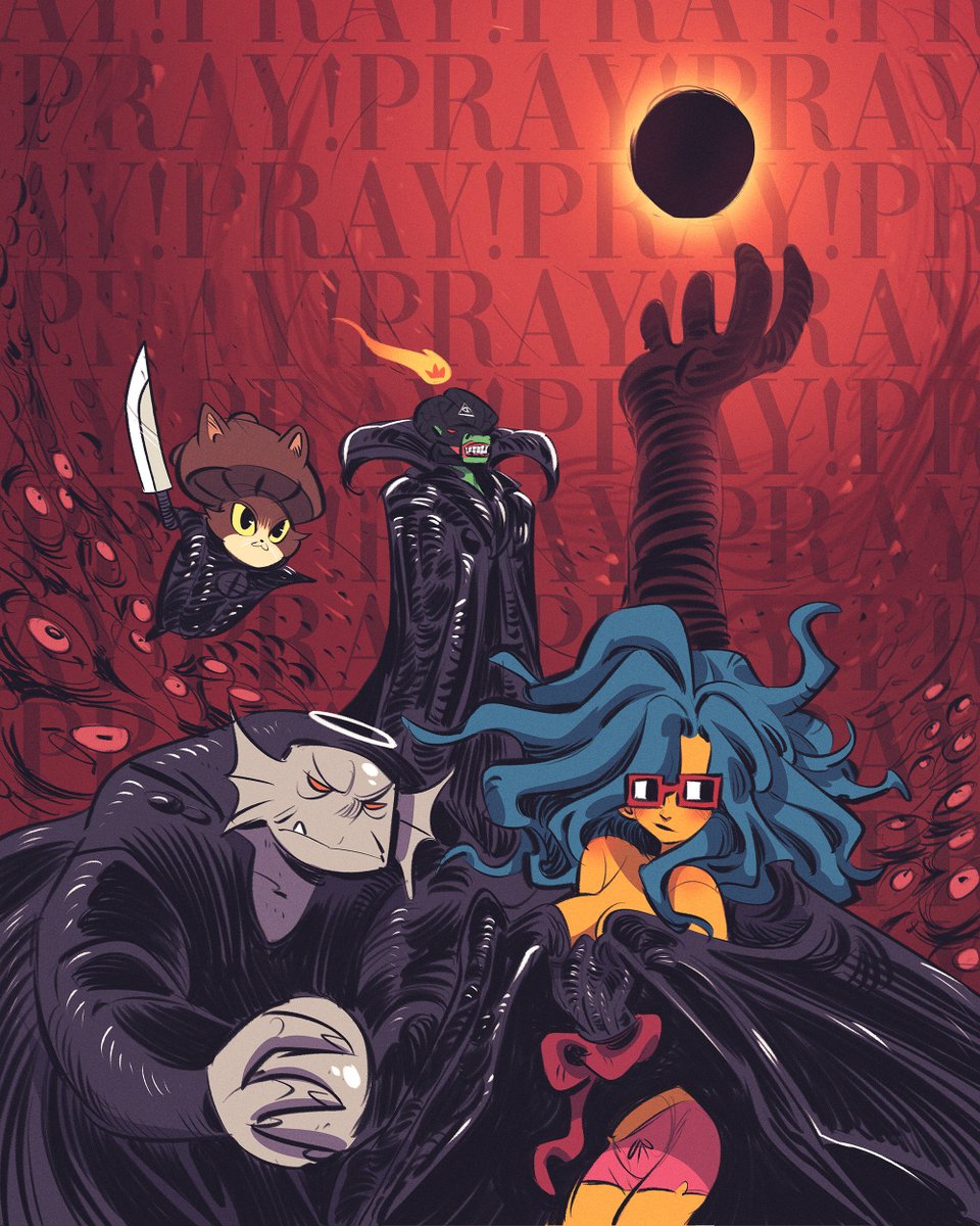 100k followers. The Eclipse is coming. !pray 👁️