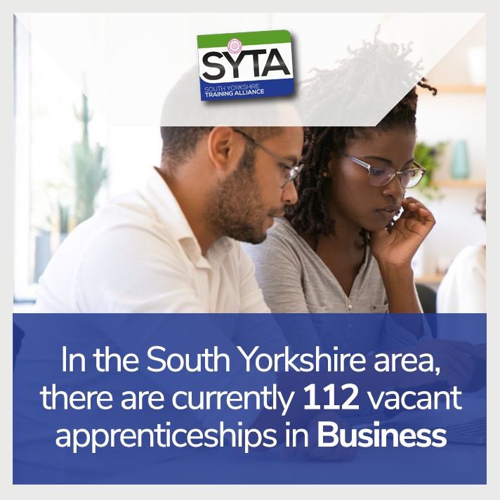 We've done some research, and found that there are 112 vacant apprenticeships in the Business sector in South Yorkshire that have received ZERO applications 🤯

What do you think the reasons behind this might be? Is going into business just not as exciting as it used to be? 🤔