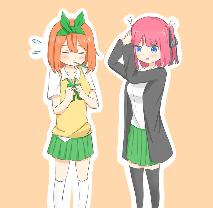 朝の身支度ラクガキ
#五等分の花嫁 