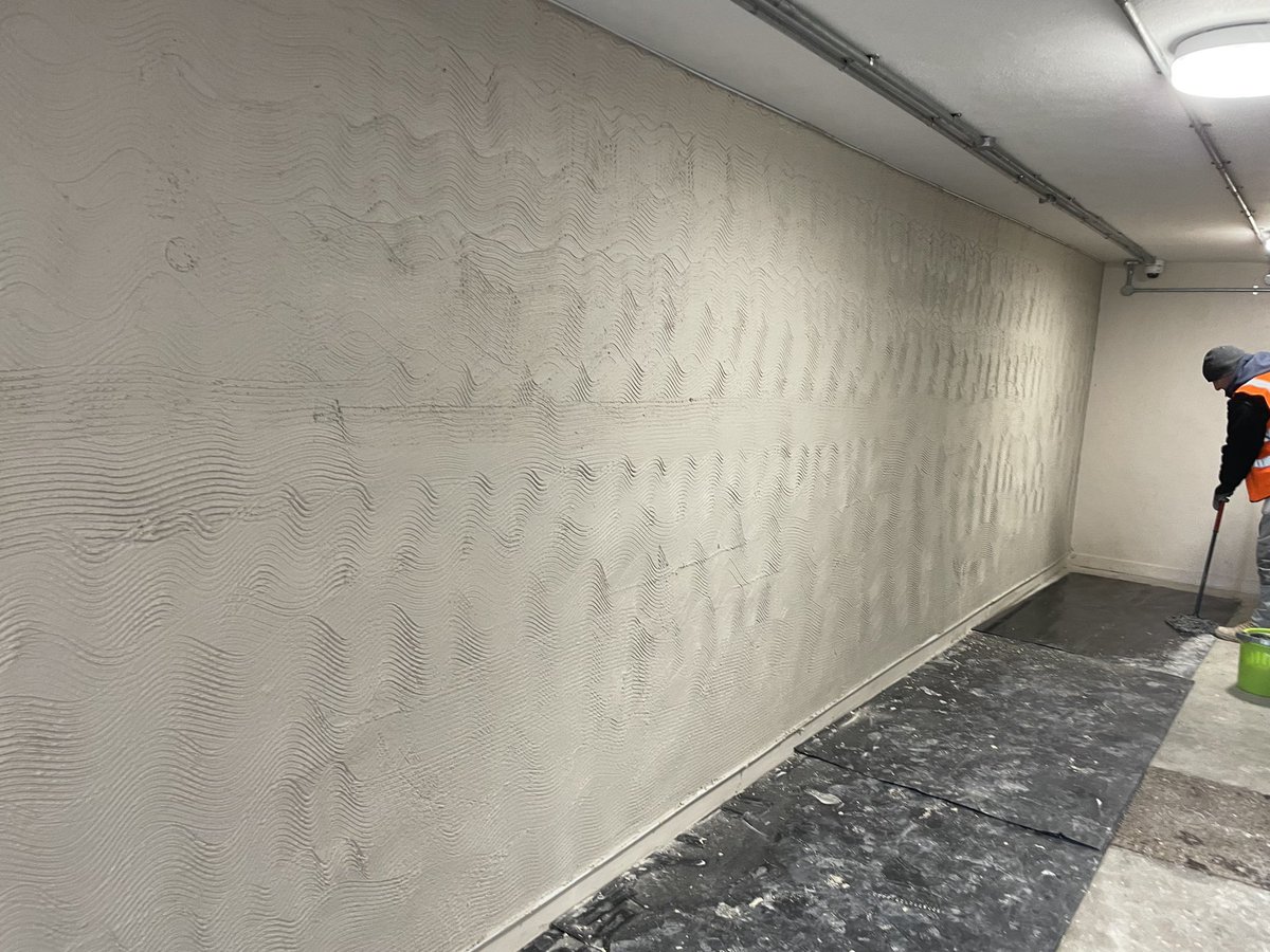 BuildXSW's tweet photo. PermSeal membrane with Whitewall scratch and Limelight High Impact skim in Plymouth… https://t.co/ZcrPkfzUov