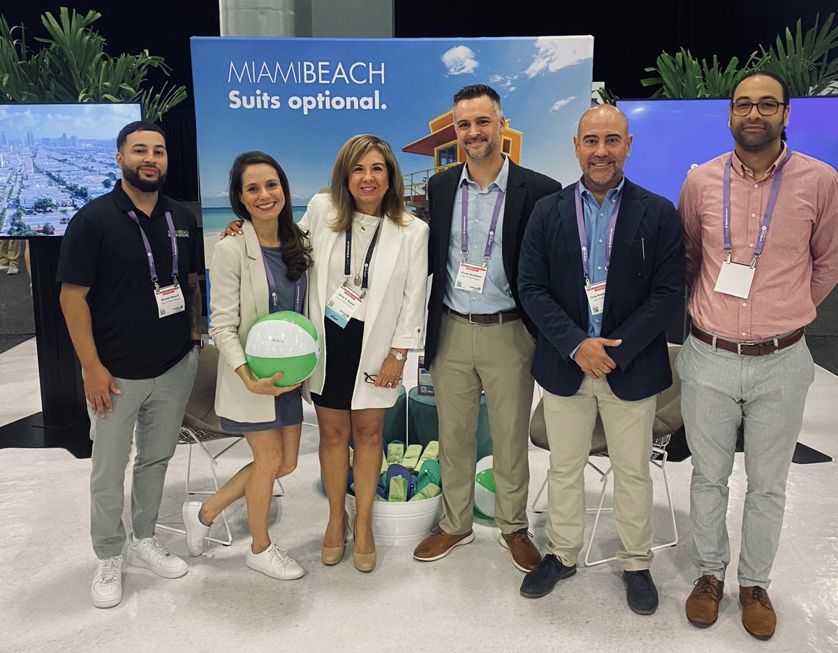 It’s another exciting week in our city as Miami Beach becomes the epicenter of the tech industry during the @eMergeAmericas conference at the @TheMiamiBeachCC. 

There are endless opportunities for business on the beach—stop by booth 953 to learn more. #MBBiz