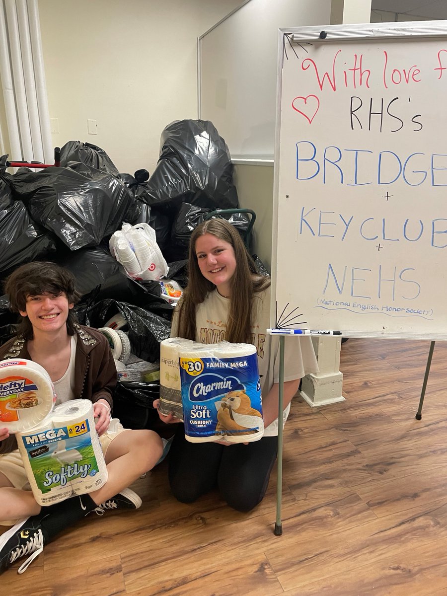 Alexandra and Michael, seniors at Randolph High School and best friends, know how to make things happen! This duo has been instrumental in running several successful item drives for us over the last year. 💚

Contact TamalaReynolds@hsinj.org to see how to help with an item drive!