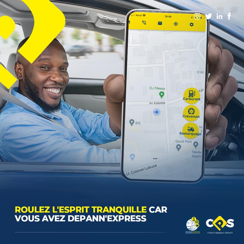 CongoParking's tweet photo. Plus question de vous inquiéter en cas d'une panne routiÚre contacter DEPANN'EXPRESS pour vous assister.
#Congoparkingservice
#Depannexpress
#AssistanceroutiĂšre https://t.co/PGrO82QlPb