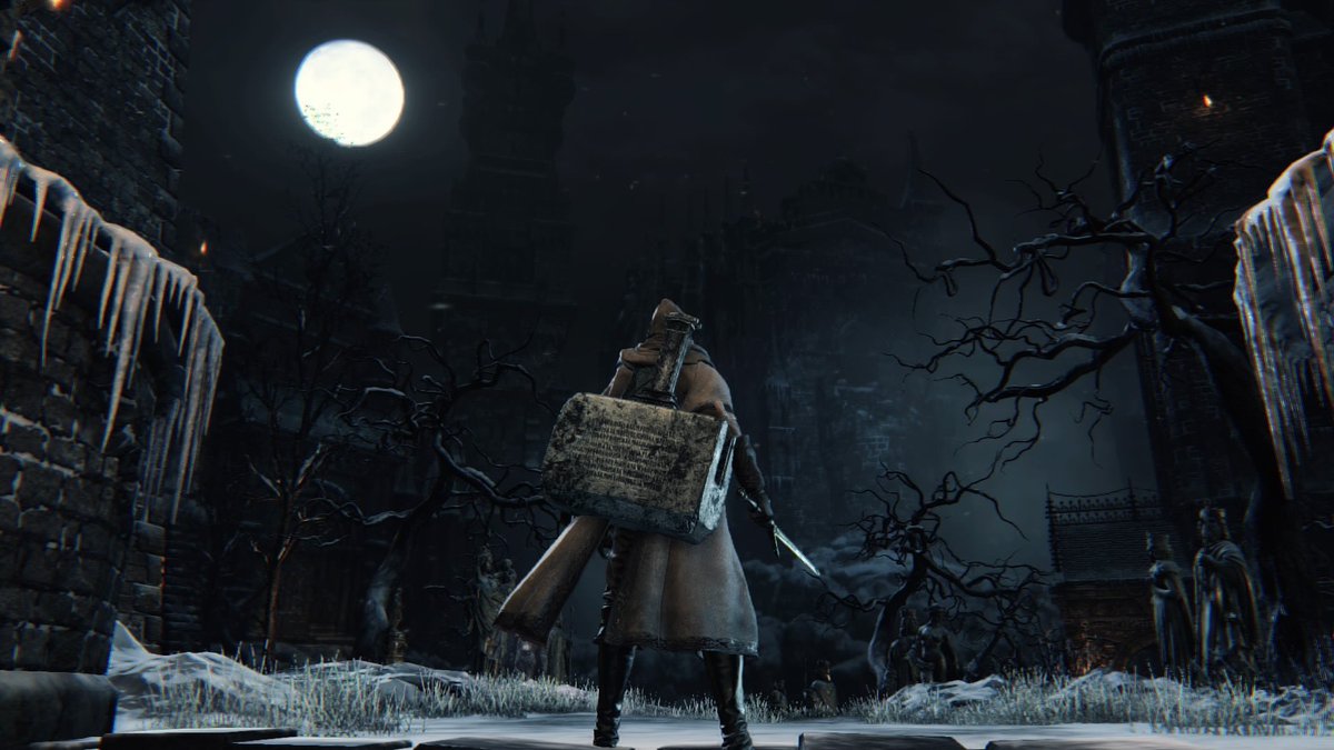 AnvilGaming's tweet photo. Just finished #Bloodborne for the first time.

What a memorable experience — Both good &amp; bad.

Yeah…this game will stand the test of time. One of the most beautiful and aesthetic game I’ve ever played

This game will be my main example of why Art Style is important

#AnvilGaming https://t.co/Wa8yFCuzWY