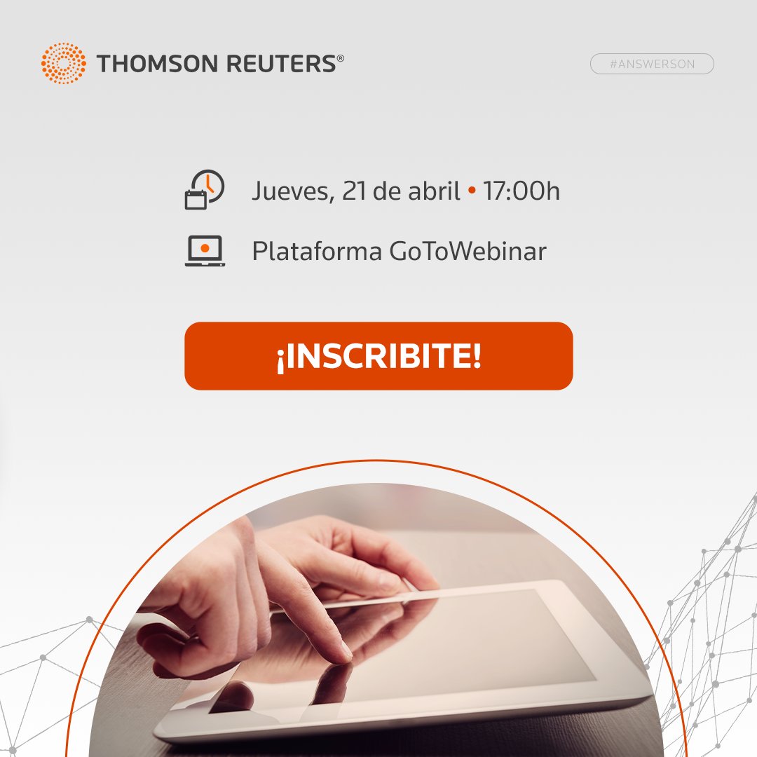 Unite a nuestro webinar sin costo junto a <a href="/Fulviosan/">Fulvio Santarelli</a>. Se abordarán temas como la responsabilidad por el comercio de las plataformas, los contratos, responsabilidad civil y obligaciones. 

Inscribite aquí: bit.ly/3Eckoqu 

#RespuestasConfiables