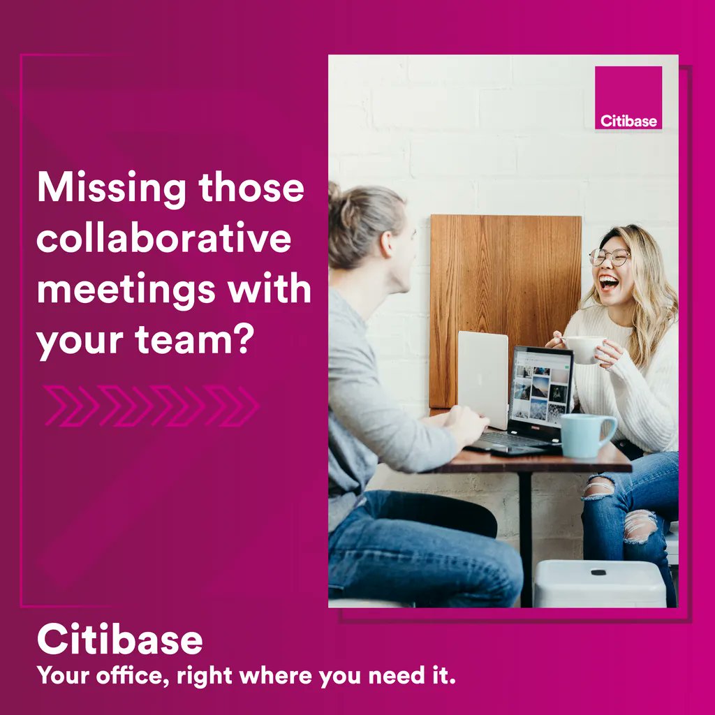A flexible solution for your versatile team  😉 

#flexibleworking #citibase #hybridwork