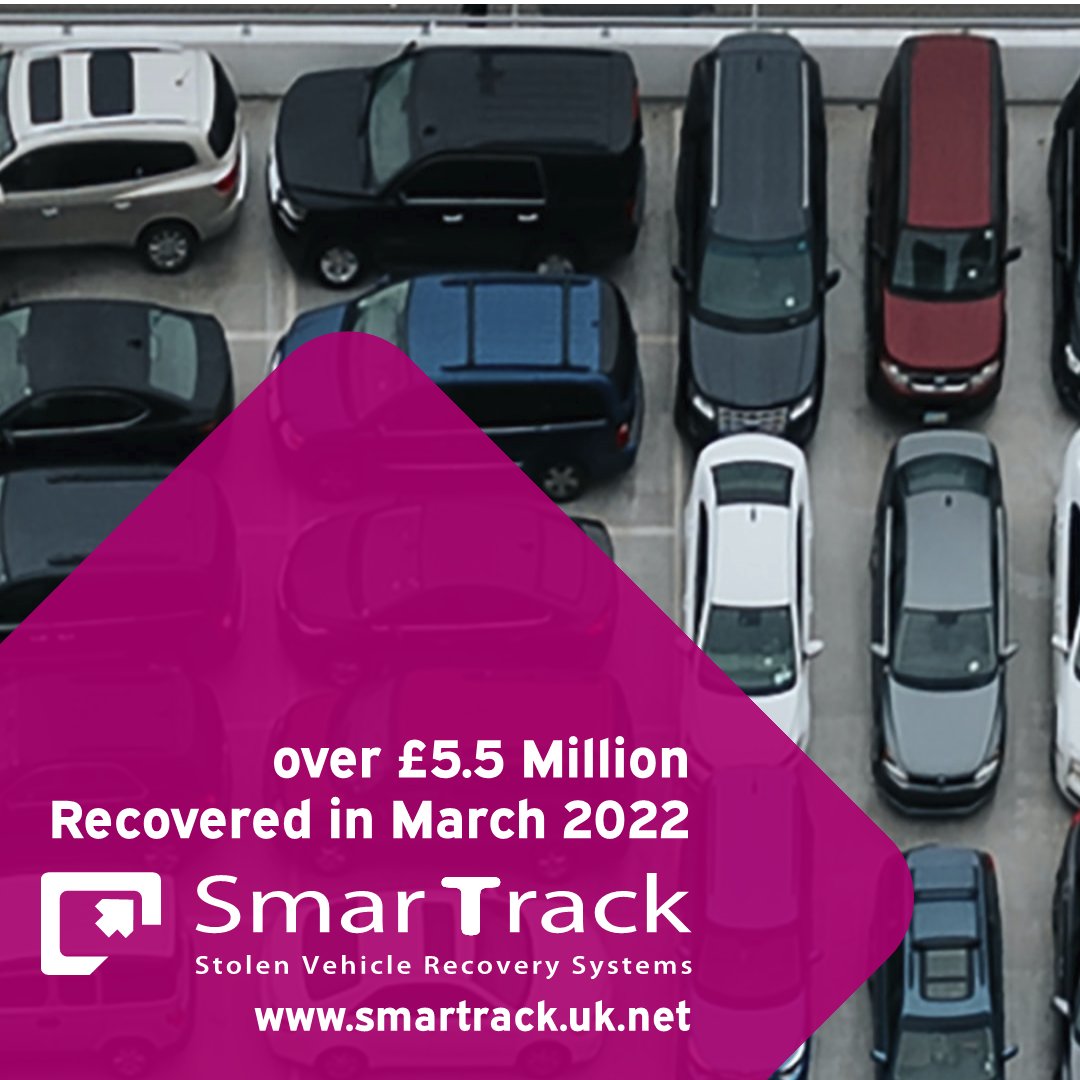 smartrackltd's tweet photo. Throughout March 2022, Global Telemetrics and SmarTrack recovered over 5.5 Million pounds worth of vehicles.
Require a tracking device? take a look at: https://t.co/hLTjOqCTnG
#stolen #recovery #paystoinvestinsecurity #Security #tracking #london #Birmingham #essex #manchester https://t.co/wCozRhXKUO