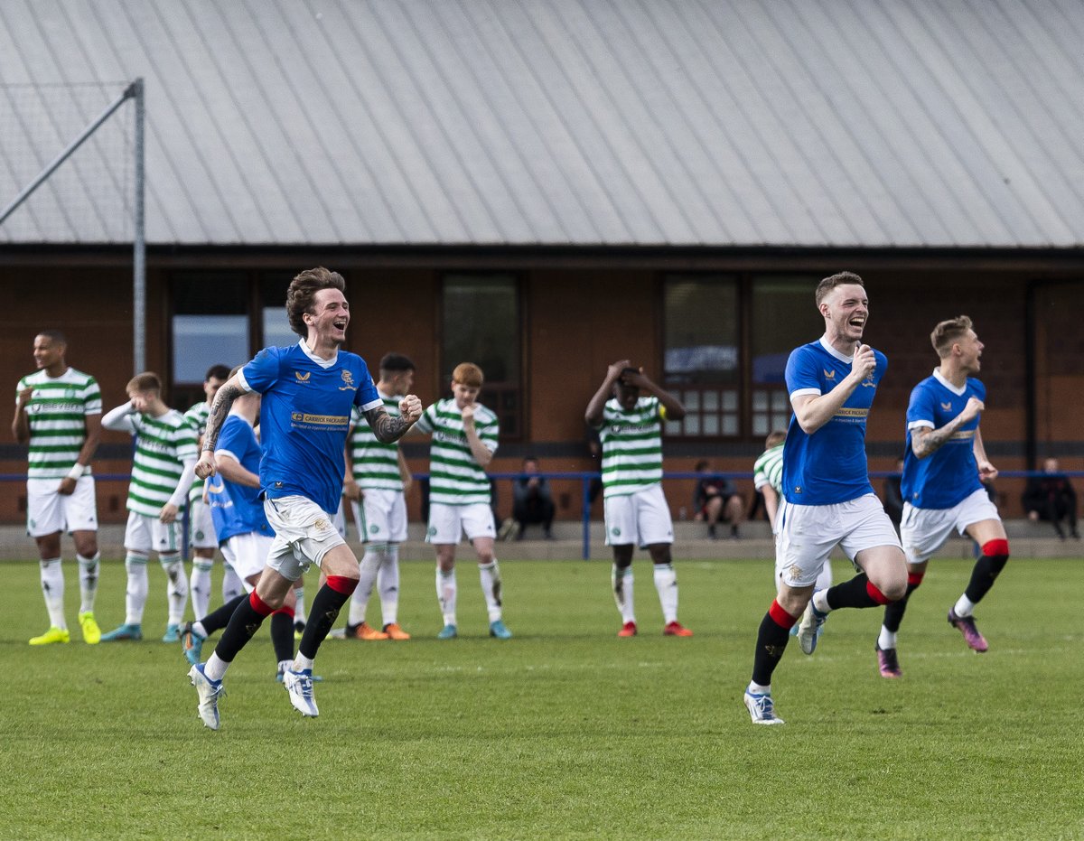 💙 #RangersFC are through to the City of Glasgow Cup Final.