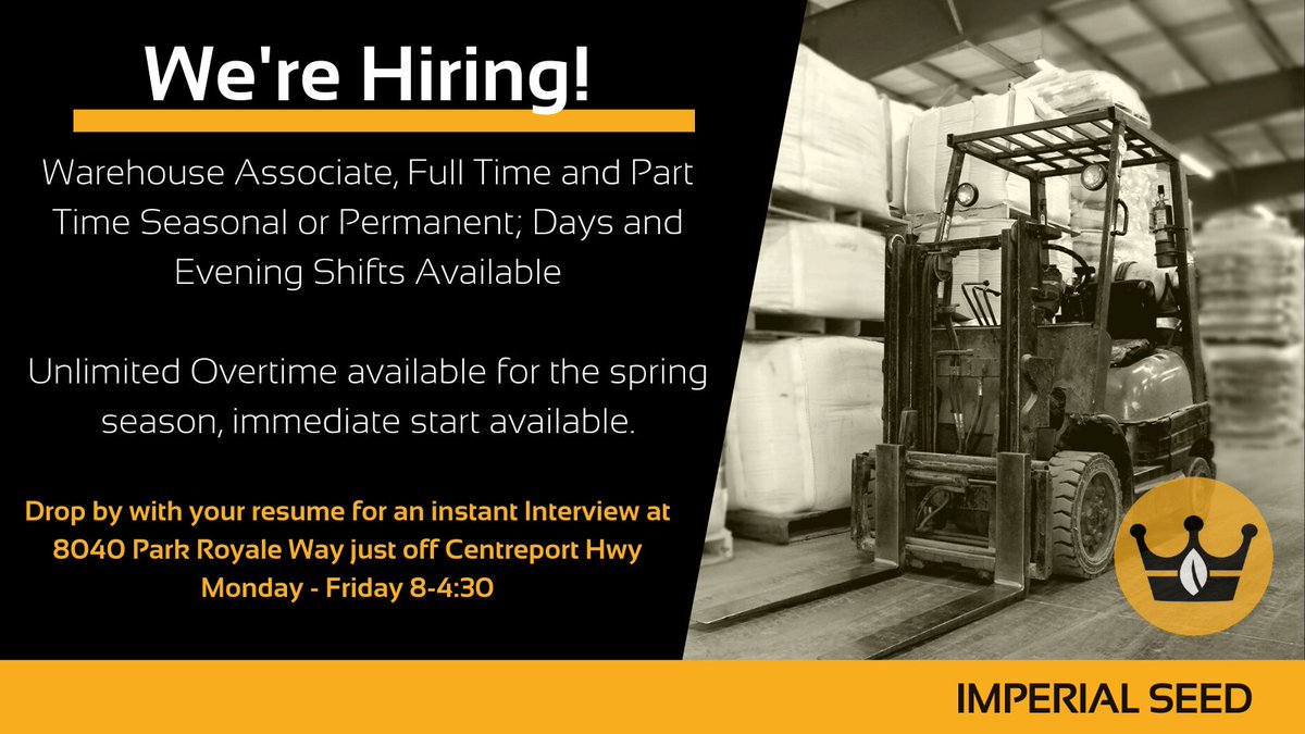 kurt_shmon's tweet photo. Pic says it all! competitive wage and great benefit plan. If you know of someone in or near by Winnipeg looking for work........... we are hiring! https://t.co/PhkKoox02Z