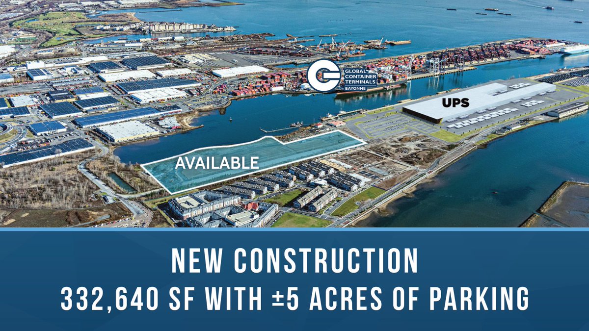 lincoln_bayonne's tweet photo. DYK? @UPS #BuildToSuit #lease at Lincoln Logistics Bayonne was NJ’s largest #IndustrialLease of '20 &amp; won @naiopnj Judges’ Transformation Award. 

#Bayonne #PortMarket #Logistics #Distribution #LastMile #Warehouse #LastMileDistribution #SupplyChain #CRE #NJCRE #RealEstate https://t.co/eGAZqL7bDn