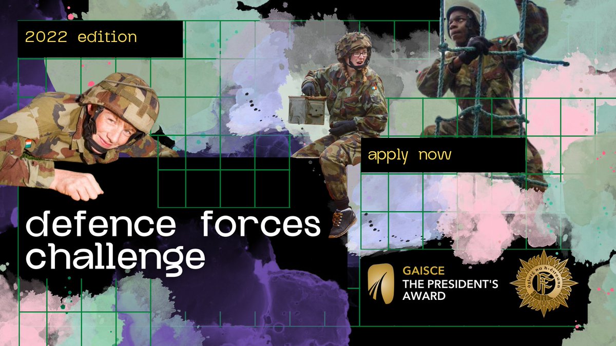 📍 ADVENTURERS! 📍

Gaisce is inviting young people aged between 15-17 and currently undergoing a Gaisce Award to nominate themselves for the 33rd #DefenceForcesChallenge! Occurring 14-17 June.

➤ More Info/ Application:
mailchi.mp/904701b862f5/y…

#GaisceAward #AdventureJourney