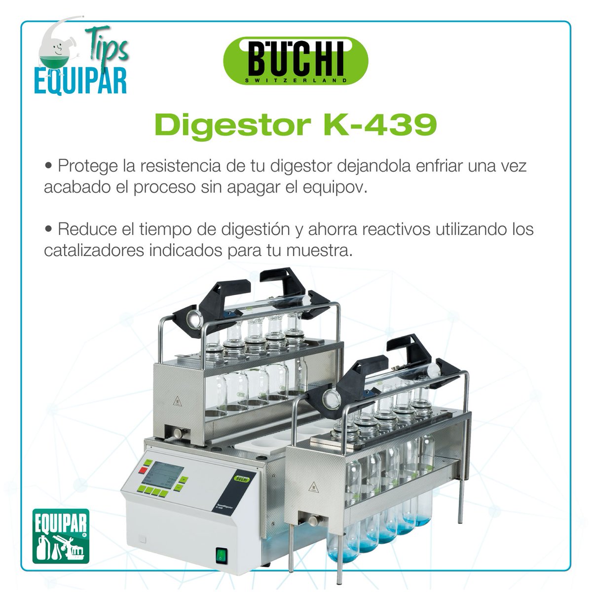 EquiparMx's tweet photo. #TipsEquipar ...

Son equipos de alto desempeño diseñados para el área de control de calidad, análisis ambiental así como la docencia 👩‍🔬🍃

👉 Para mayor información escríbenos a buchi@equipar.com.mx y cotiza tus equipos a https://t.co/kjItqMxVSW

@buchilabeqpt 
#HagamosEquipo https://t.co/XxLYx7qZnX