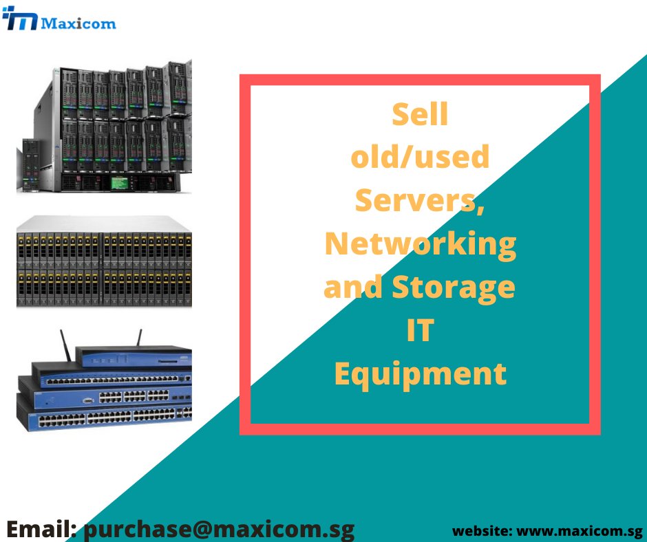 If you are planning to sell used IT equipment for cash, just request a quote to us, we will revert you with optimum buying... https://t.co/UXTjPFqLpc

#servers #datacenter #technology #ithardware #itad #itassets #usedservers #unwanteditequipment #hp #ibm #dell #cisco #maxicomsg https://t.co/5WYPd6QTRx