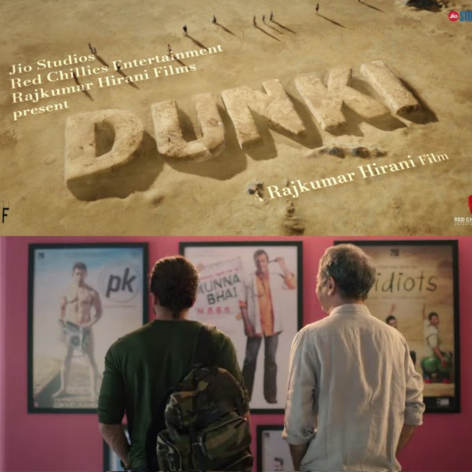 Shah Rukh Khan announces his next movie titled Dunki - Tatvabodhini