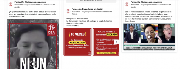elmostrador's tweet photo. NUEVA CONSTITUCIÓN| Los especuladores del Rechazo: aumentan campañas pagadas en Facebook para desinformar a 5 meses del plebiscito
https://t.co/NaC5ElOCsl https://t.co/iepvmZ02Rb