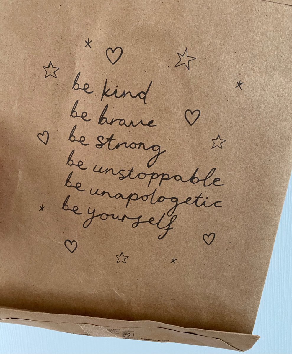 Mantra for the week, courtesy of my <a href="/OLIVEANDFRANK/">OLIVE AND FRANK</a> mail 🥹
