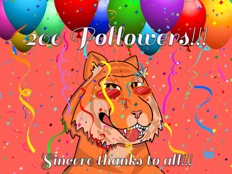 CoolTigersLife's tweet photo. 200 Followers!!! Thanks to all the #NFTCommunity !!!
#NFT #NFTs #NFTartist #nftart #NFTProject https://t.co/OWCLok64RN