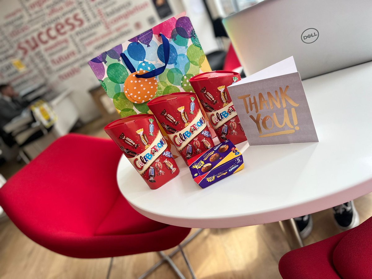innovate_ea's tweet photo. We hope everyone has had a lovely long Easter weekend 🐣
Thank you to our generous clients for our chocolate treats 🍫
And thank Mr S for your kind words and custom ⭐️

#TeamInnovate #ThankYou https://t.co/9BziBWg200