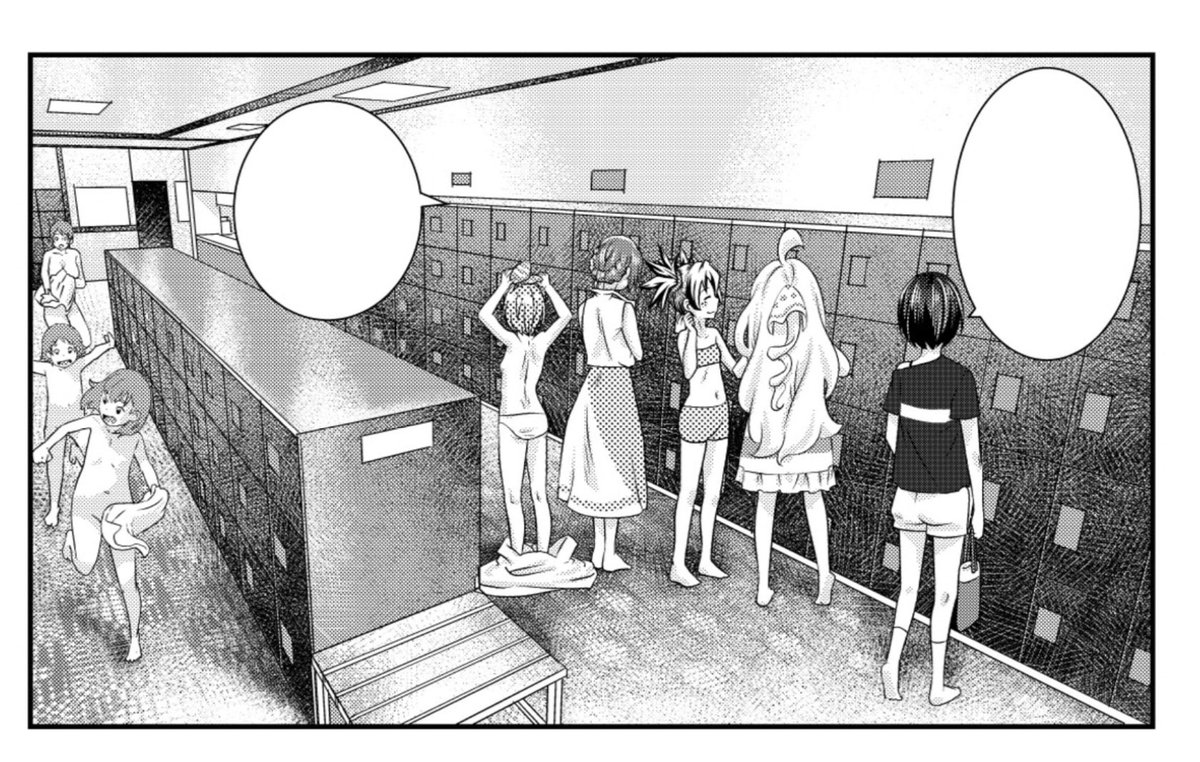 コミックヘヴン今号の『ぱち⭐︎』の背景描いたとこで気に入ってるとこ。
木は枝葉ブラシで黒で影入れた後軽く削るとそれっぽい。(h 