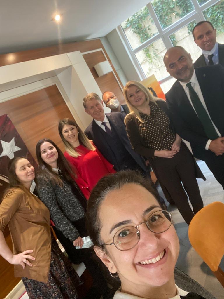 Kariyer günleri ikinci gün CEO muz İsmail Kızılbay ve konuğumuz Deniz Ülke Arıboğan hocamızla