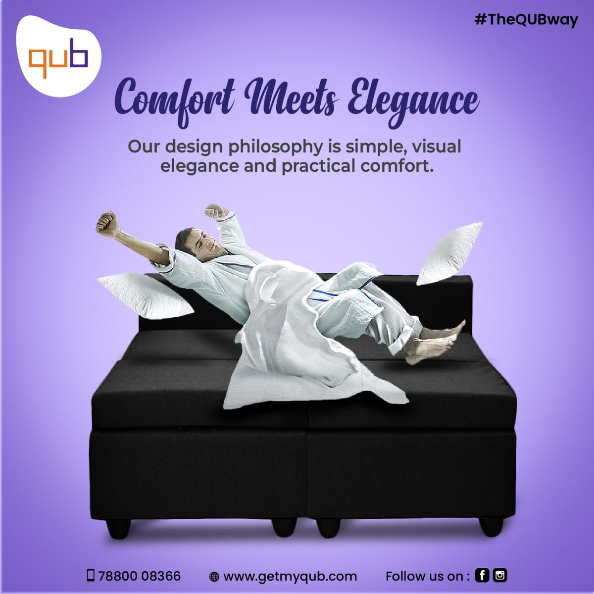 getmyqub's tweet photo. Our Sofa's are designed in such a way that they look elegant with no compromises made on sitting comfort. Visit https://t.co/MxU81B5KGe to order now. #TheQubSpace.
 #homefurnishings #qubindore #indore #portablesofa #sofadesign #indorizayka #furnituredesign #interiordesign https://t.co/BMjzOzNes7