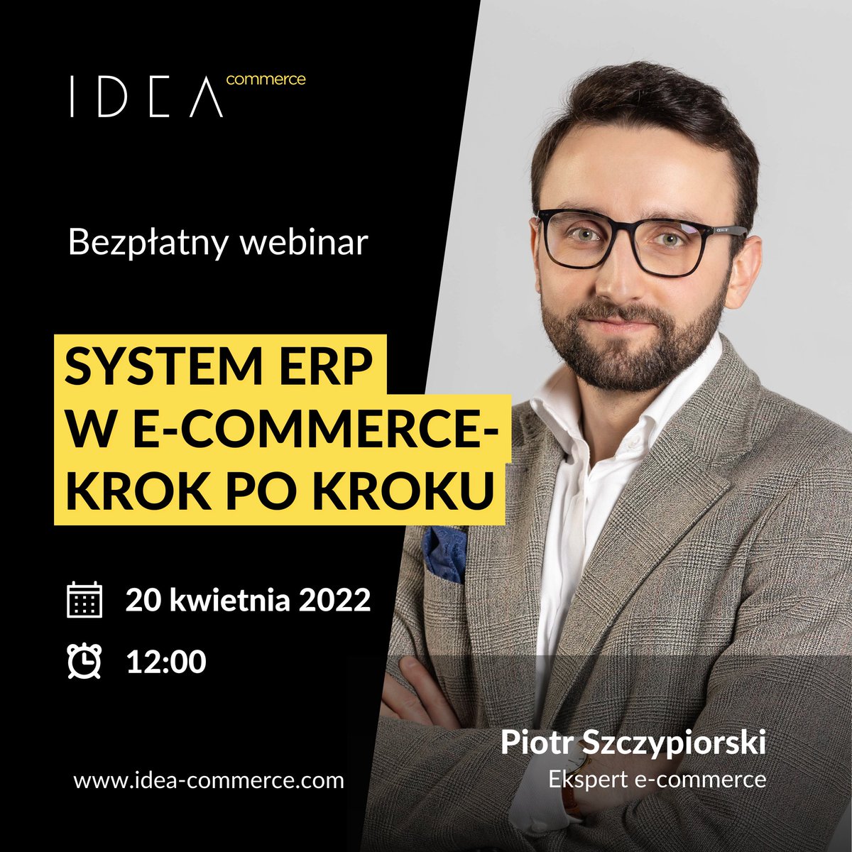 IdeaCommerceSA's tweet image. Z uwagi na duże zainteresowanie systemem ERP podczas @targiehandlu już jutro nasz ekspert Piotr Szczypiorski poprowadzi Was przez funkcjonalności #IDEAerp. Niezbędna rejestracja 👉 ideacommerce.clickmeeting.com/system-erp-w-e…

Poznaj konkretne rozwiązania dla Twojego biznesu!