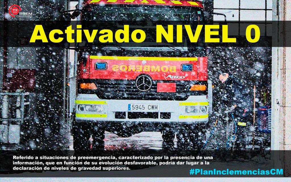 112cmadrid's tweet photo. 👉 La @ComunidadMadrid activa el nivel 0 del Plan de Inclemencias Invernales. 

👉 Hay previsión de nieve y de fuerte viento durante toda la jornada de mañana miércoles. 

👉 El aviso se restringe a la zona de la #Sierra.

👉 Precaución 

#PlanInclemenciasCM 
#Madrid112 
#ASEM112 https://t.co/vehzjHNlb4