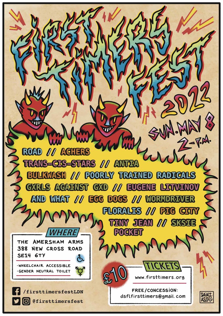 FirstTimersFestLDN (@firsttimersfest) on Twitter photo Omg look at our gorg poster if that doesn't make you want to come to the fest I don't know what will! Omg look at our gorg poster if that doesn't make you want to come to the fest I don't know what will!