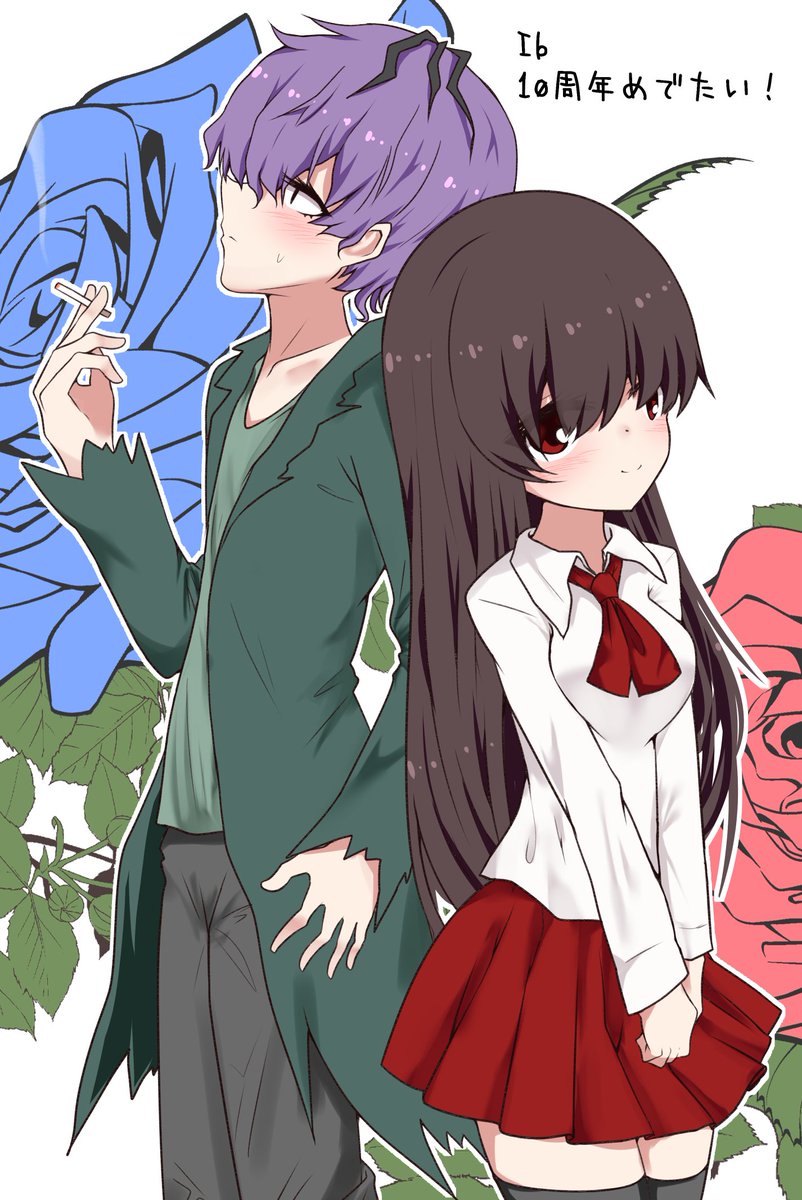 ぎゃりいぶ落書き!
Ib10周年&リメイク発売おめでとうございます!🥳✨ 