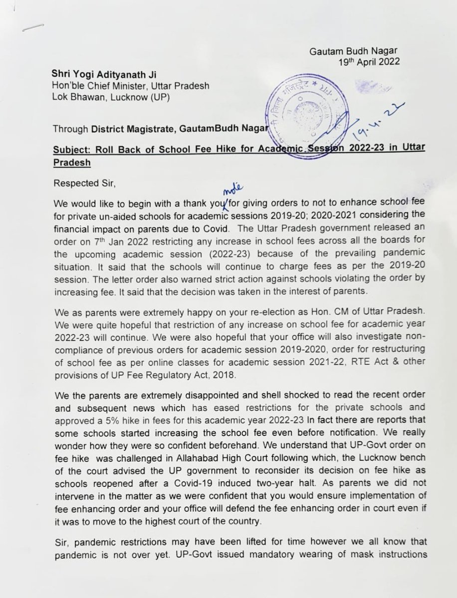 NCR Parents Association tweet media