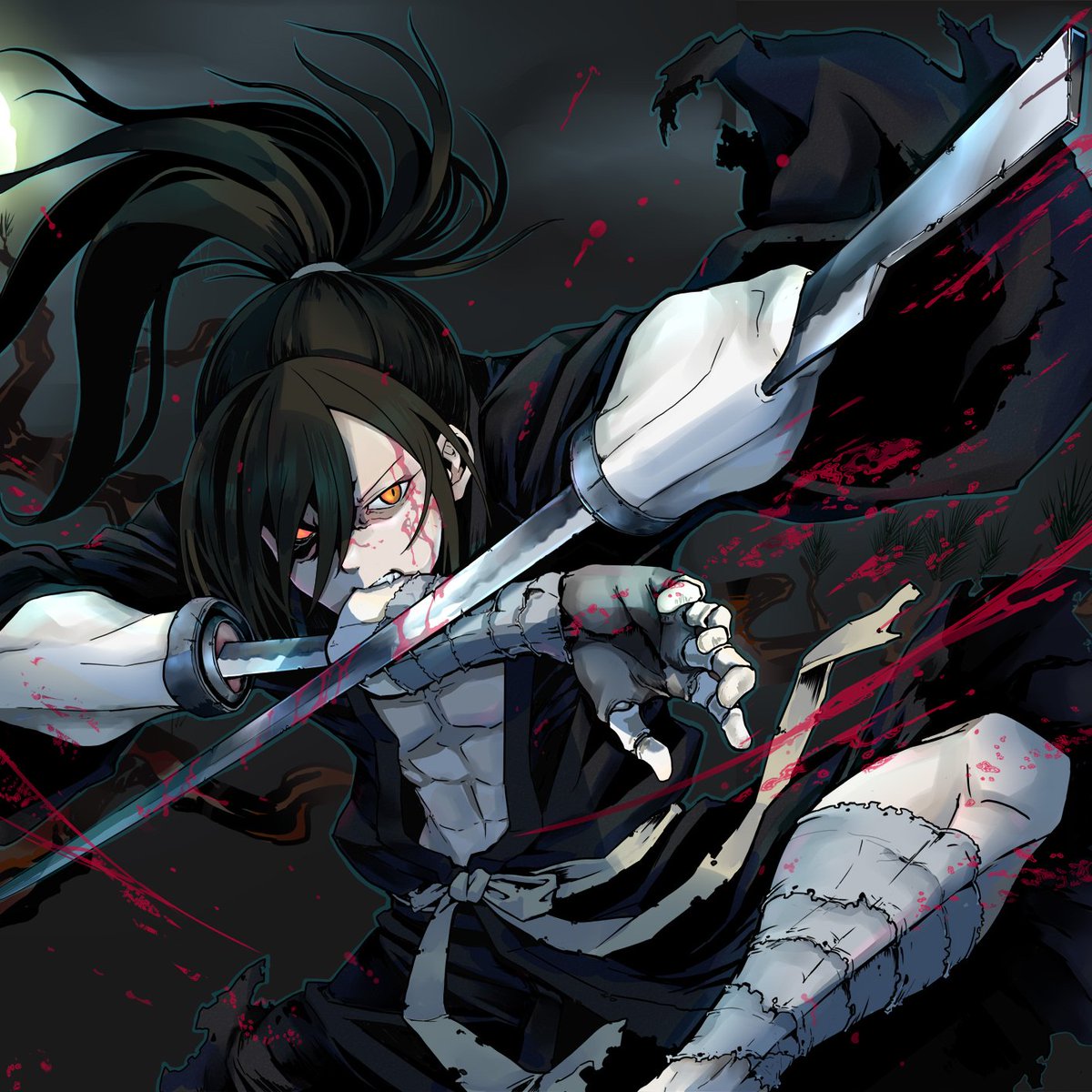 #絵柄の振れ幅見せて 