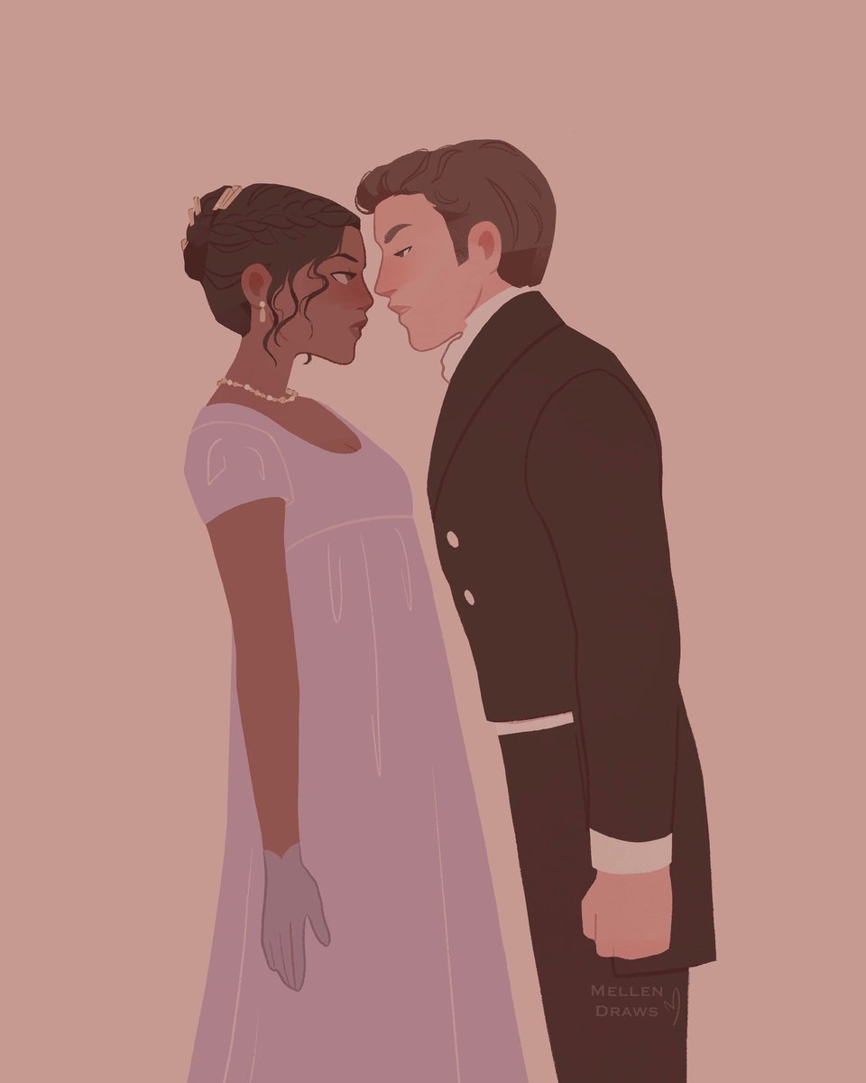 The tension between these two 😩
.
#bridgertonseason2 #bridgertonS2 #ANTHONYBRIDGERTON #KateSharma #Regency #booktwt #BridgertonNetflix #Kanthony #illustration