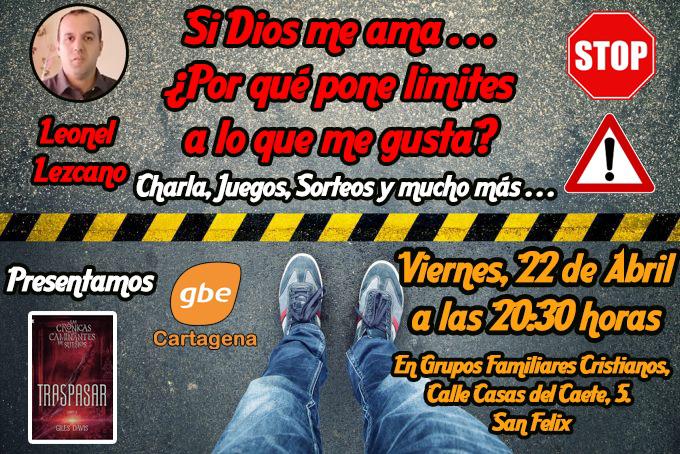 gbeesp's tweet image. ¿Por qué a Dios no le agradan ciertas cosas que mí me gustan? ¿Por qué nos pone límites? ¿No nos ama?

Este viernes en GBE Cartagena buscaremos respuesta en la Biblia a estas y a otras preguntas.
¡Si estás en el instituto este es tu encuentro!