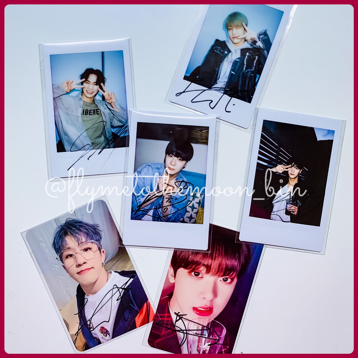 suchamoon_night's tweet photo. Current signed Polaroid/photocard collection ๐ฅฐ
#astro #jinjin #rocky #moonbin #sanha #astrosigned #์์คํธ๋ก #์ง์ง #๋ฌธ๋น #๋ผํค #์ฐํ https://t.co/xSpt8TBpO8