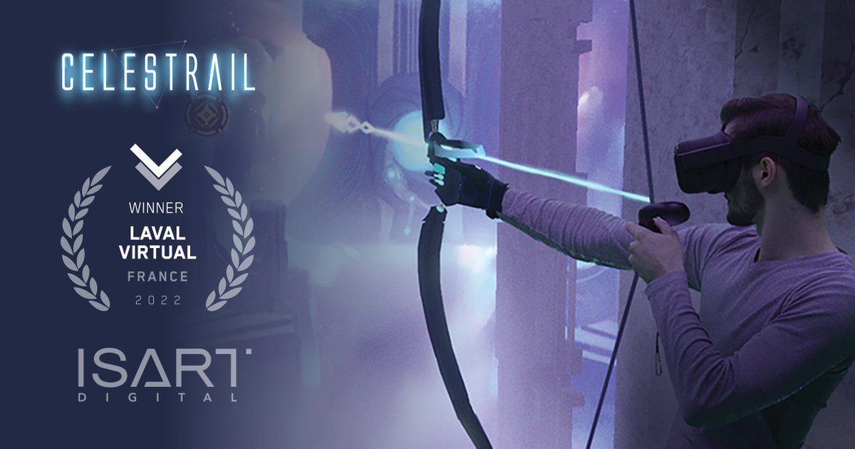 Celestrail remporte le prix étudiant du <a href="/lavalvirtual/">Laval Virtual</a> Europe 2022 dans la catégorie 👉 Revolution #student - Demo

Félicitations à toute l'équipe pour ce prix ! 👏

➡️ laval-virtual.com/revolution-sel…