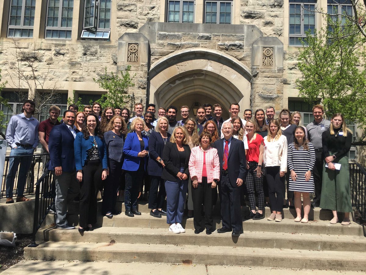 INSenateGOP's tweet photo. Last week, Sens. Vaneta Becker, @SenatorCharb and Linda Rogers assisted with an exercise for a class of students enrolled in the @butleru College of Pharmacy and Health Sciences. Students proposed ideas for legislation and gave presentations explaining their positions. https://t.co/ffq4wPvcGi