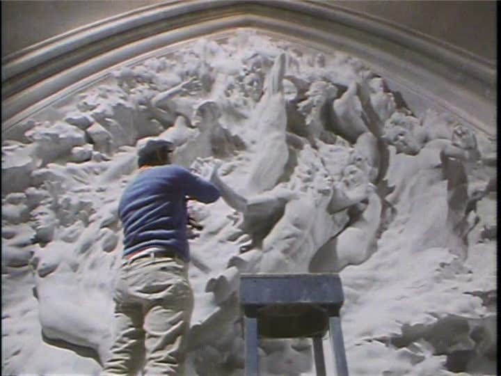 SmithsonianFolk's tweet photo. The Academy Award-winning short film “The Stone Carvers” (1984), co-directed by our curator Marjorie Hunt, is now available to view for free on Folkstreams.

Watch the story of the Italian American artisans who worked on the @WNCathedral: https://t.co/PNnXBKRHhX 

#BuildingArts https://t.co/cGNJzvb30c