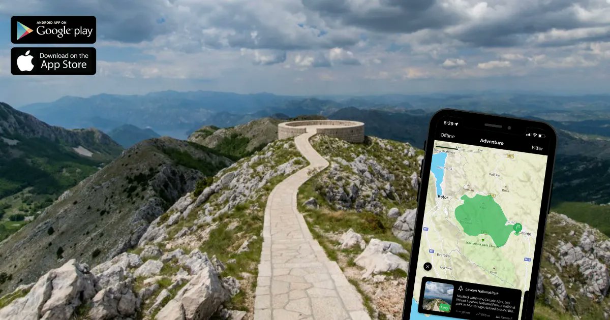 meanderbug's tweet image. Locals will tell you it's the heart of #Montenegro. One of the need to visit places, Lovcen National Park is small but spectacular. 
Park info &amp;amp; #hiking routes now available through the Meanderbug app. 
#nationalparks
