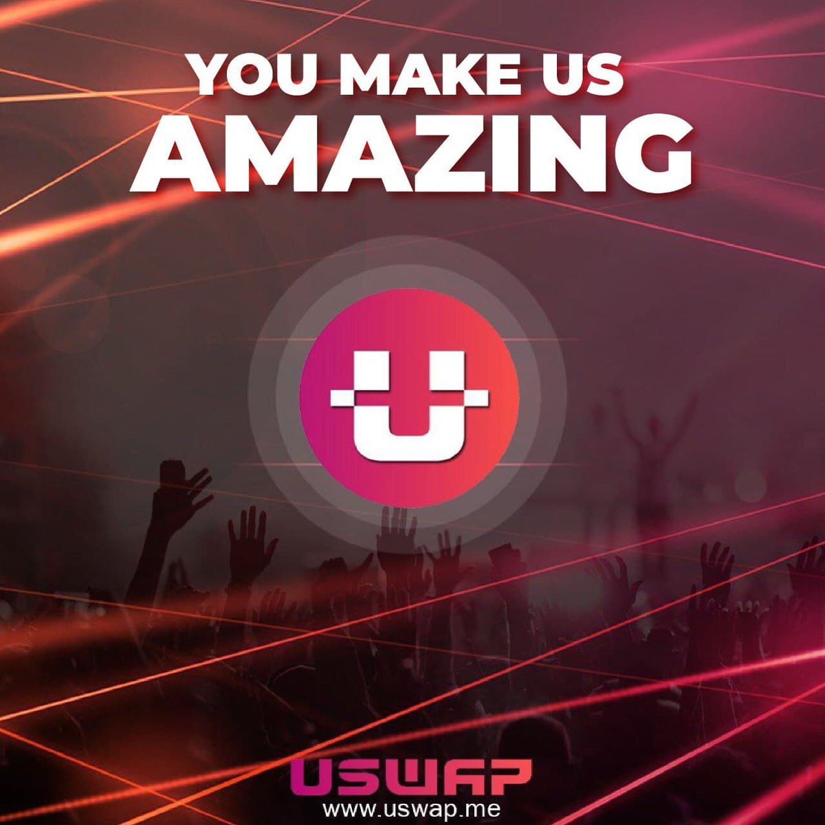 We just want to take a minute to thank all of our supporters with our whole hearts! #USwap wouldn't be the site it is today without our incredible community, so thank you to all of you! 💕