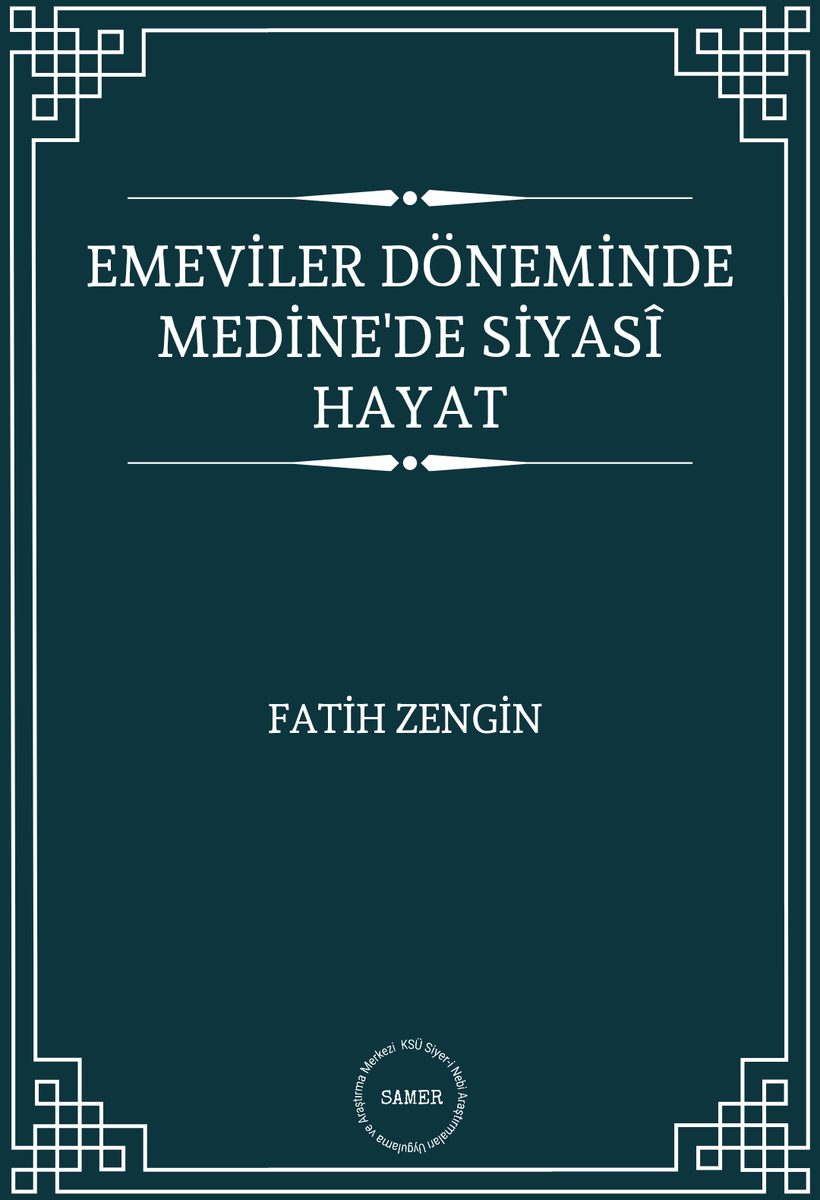 115. kitabımız:
Emeviler Döneminde Medine'de Siyasî Hayat / Doç. Dr. Fatih Zengin
İndirme linkleri:
disk.yandex.com.tr/i/x12TiQMzfeDt…
drive.google.com/file/d/1fTzEZw…
siyerinebi.ksu.edu.tr/Default.aspx?S…