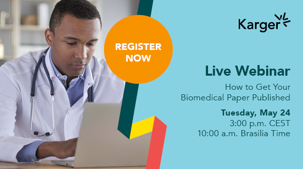 We invite you to participate in our #webinar: How to Get your Biomedical Paper Published! 
Karger &amp; <a href="/CAPES_Oficial/">CAPES</a> will present the best practices to #publish a biomedical paper within the international standards of scientific publication.
Register here 🔗 ow.ly/wvkO50IIk5v