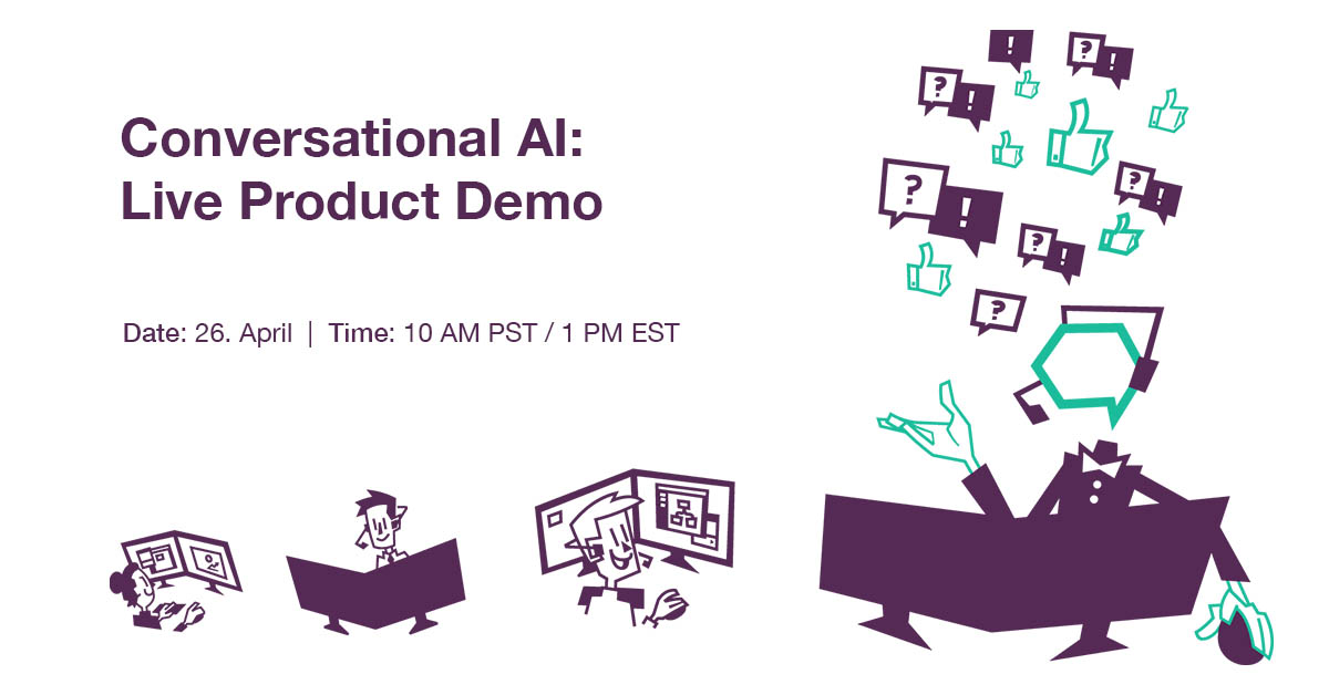 See exactly how simple, yet powerful our #ConversationalAI for credit unions can be.

Save your seat for our live demo on April 26th: hubs.la/Q018kw6-0

#ModernBanking #DigitalBanking