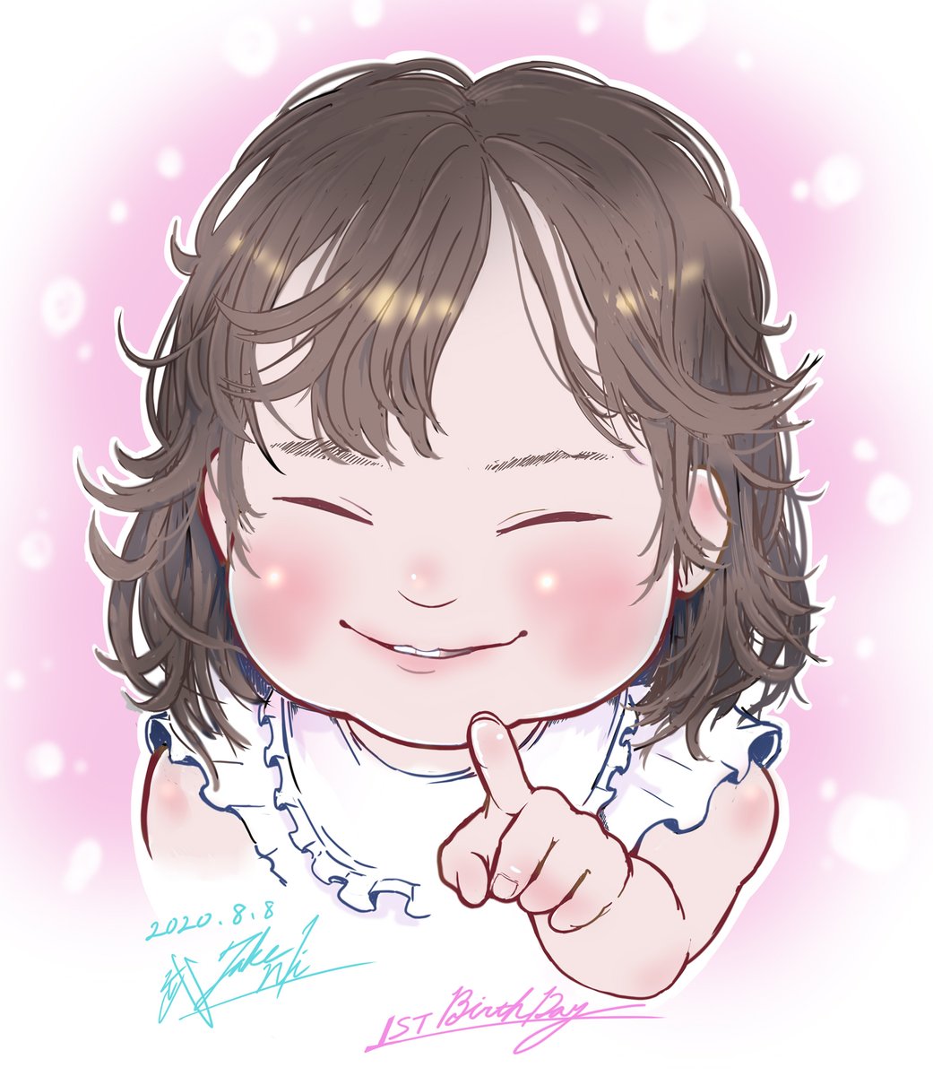 #絵柄の振れ幅見せて 